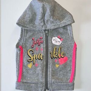 🛍 PRETTY Little GIRLS VEST SIZE 12 MONTHS 🛍